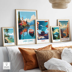 Lake Como Wall Art | Italy