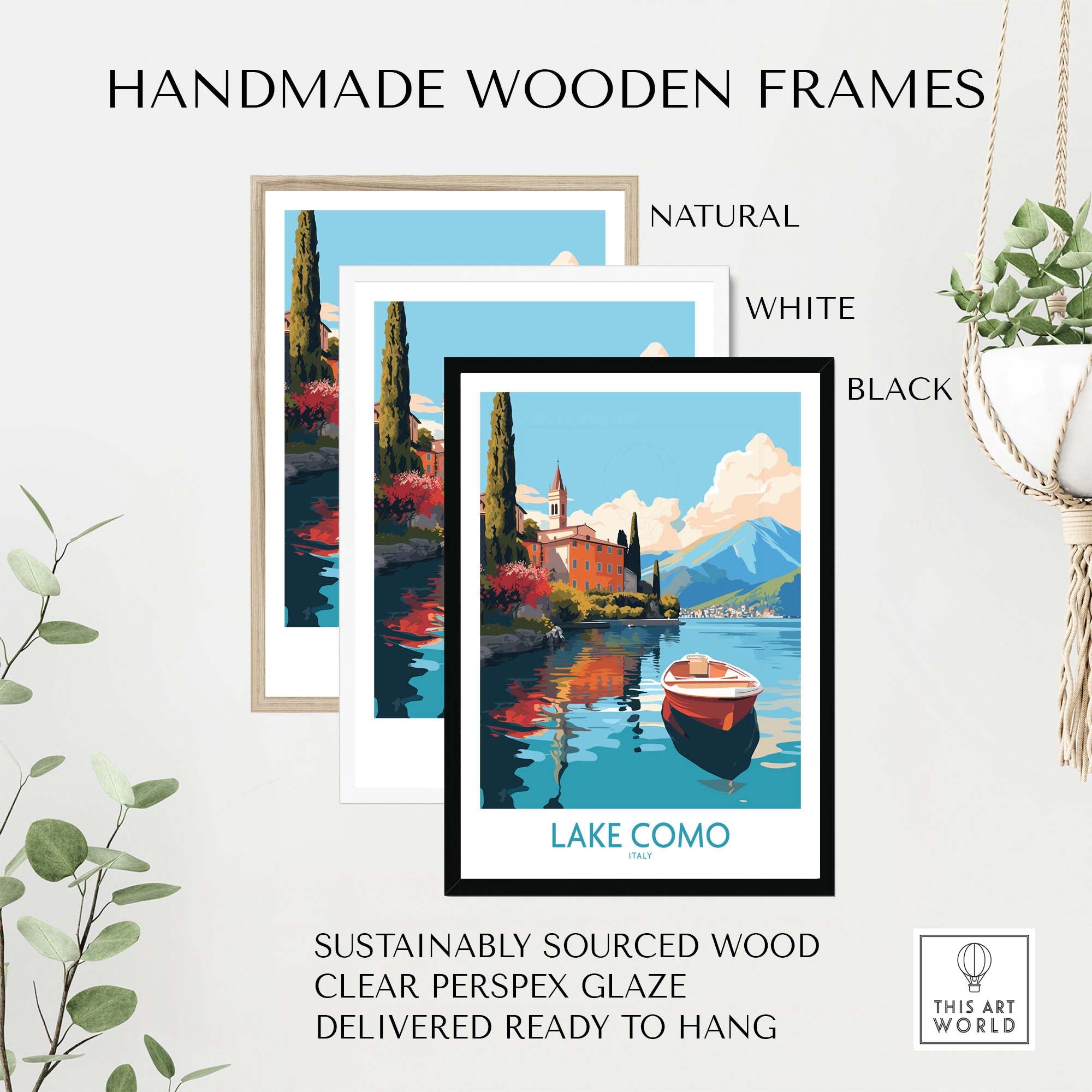 Lake Como Wall Art | Italy
