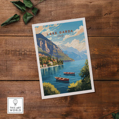 Lake Garda Art Print