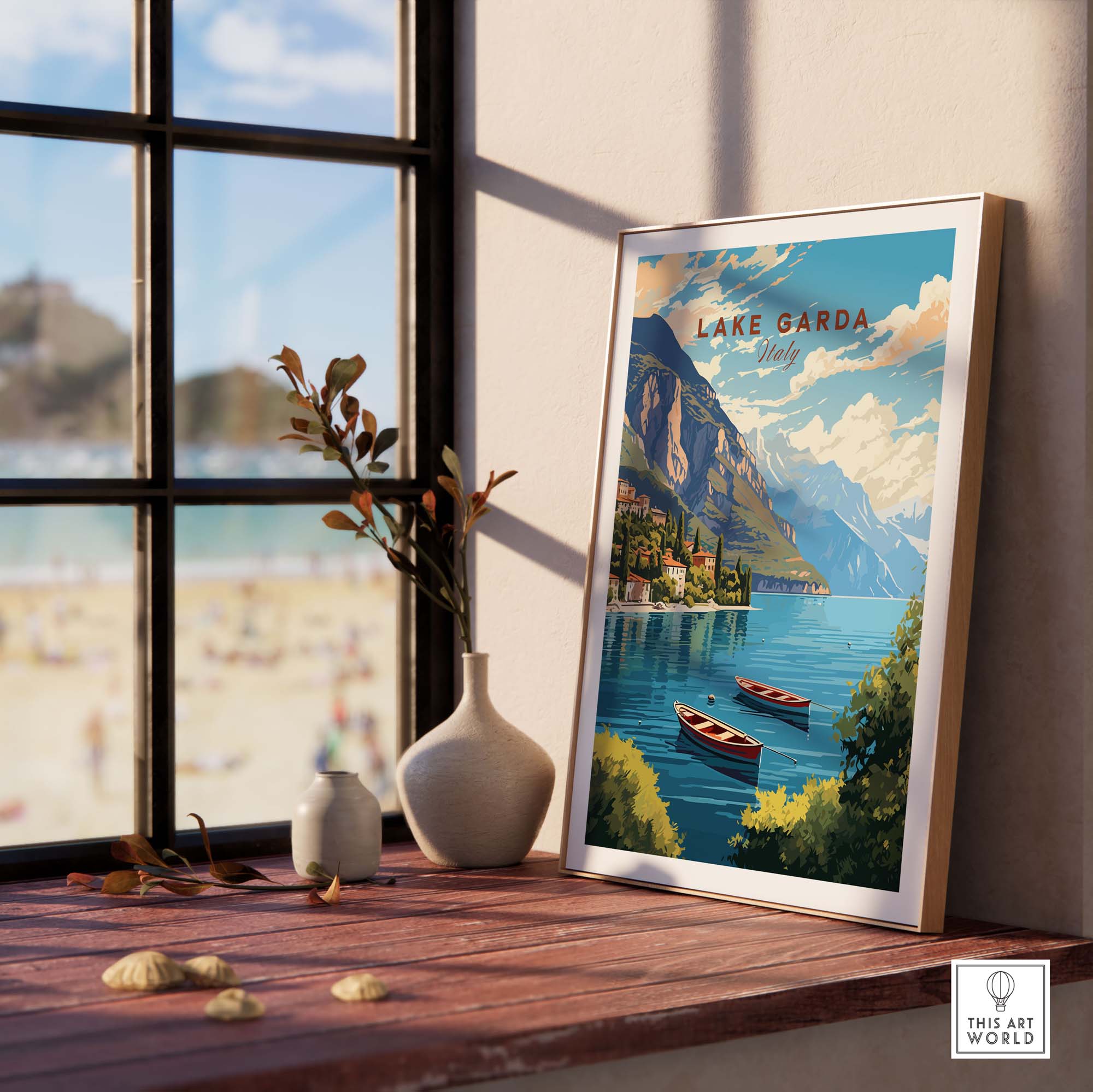 Lake Garda Art Print