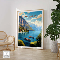 Lake Garda Art Print