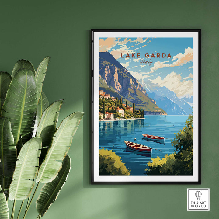 Lake Garda Art Print