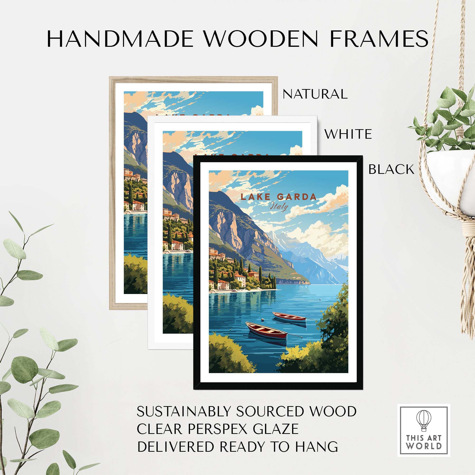 Lake Garda Art Print