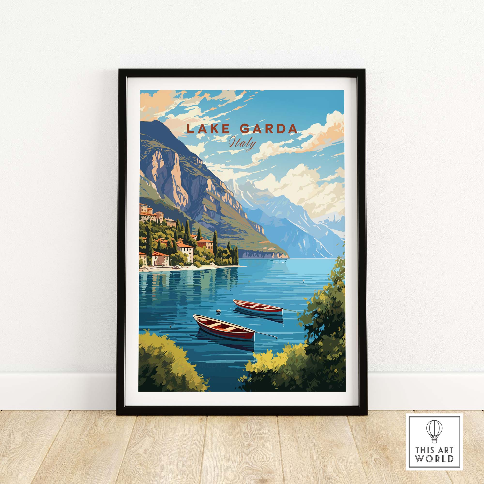 Lake Garda Art Print