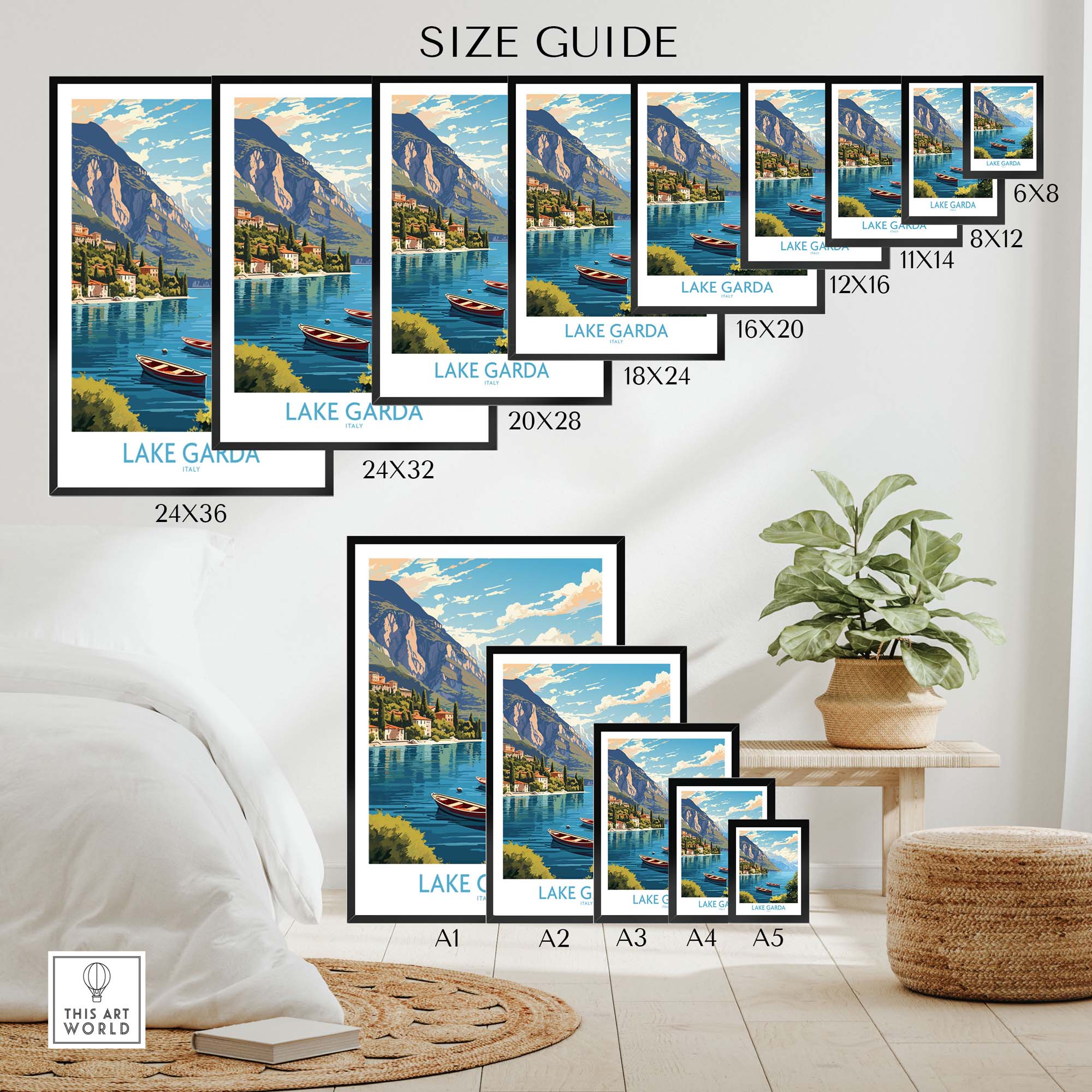 Lake Garda Italy Wall Art