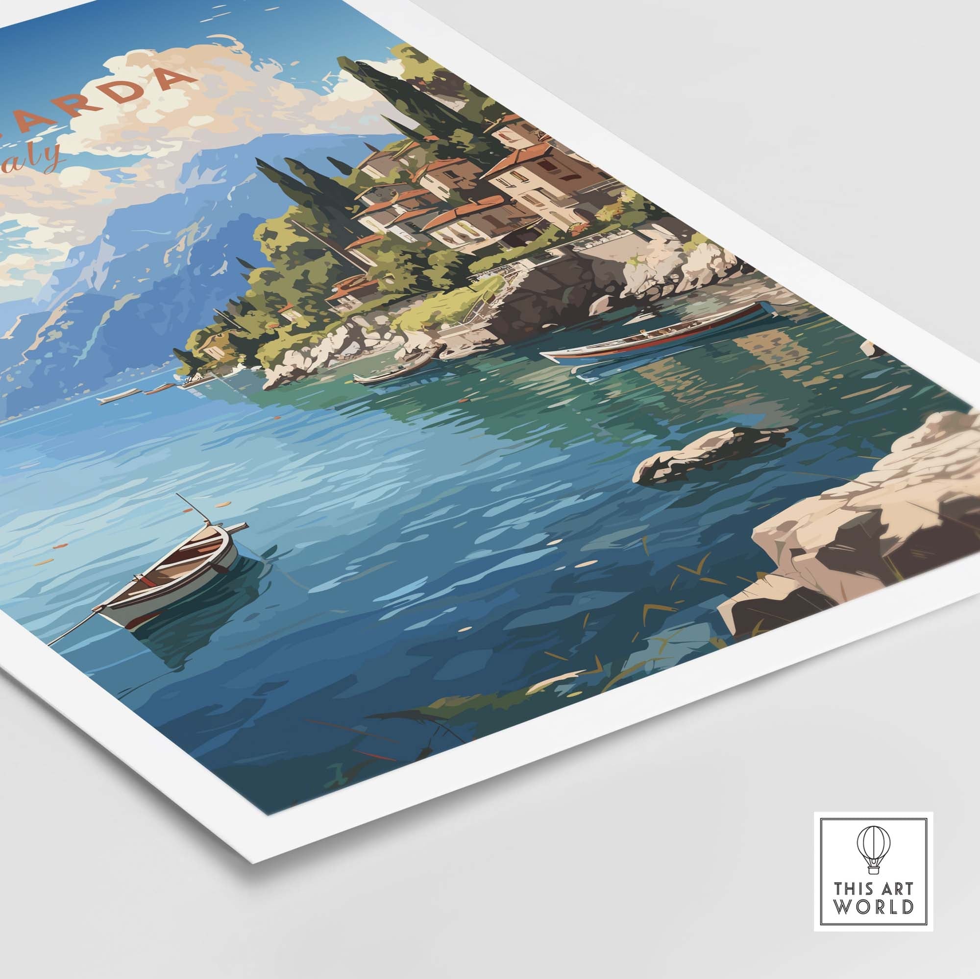Lake Garda Poster