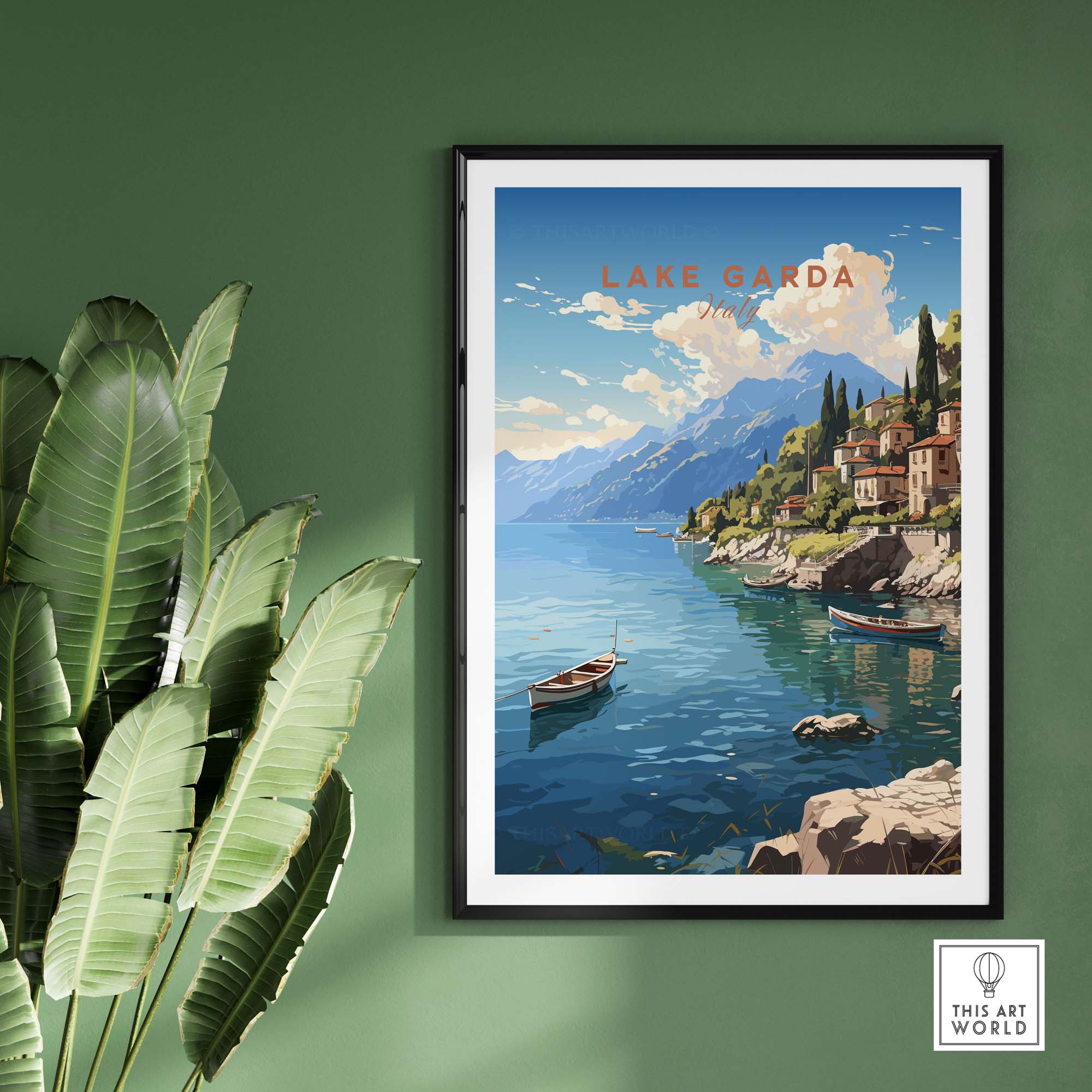 Lake Garda Poster