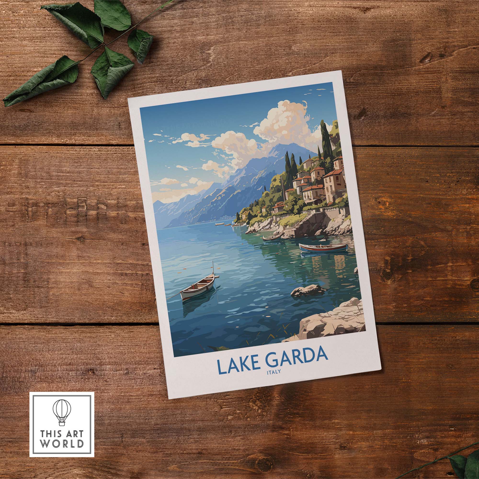 Lake Garda Wall Art exclusive at This Art World