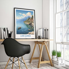 Lake Garda Wall Art