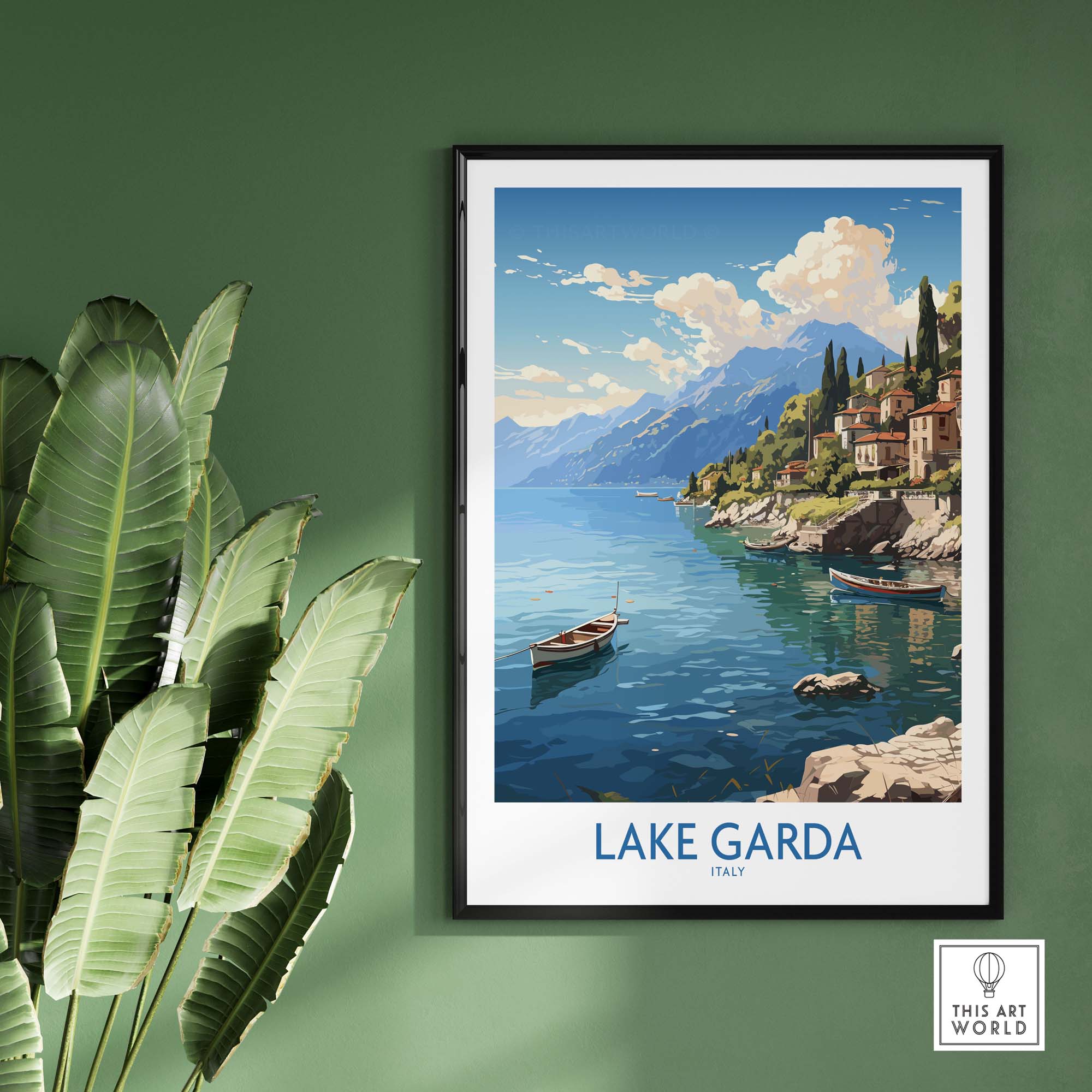 Lake Garda Wall Art