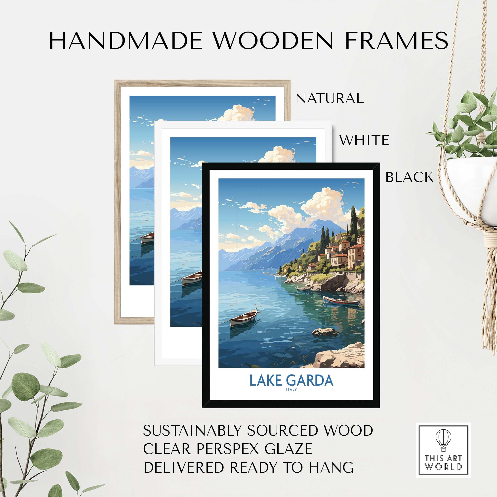 Lake Garda Wall Art
