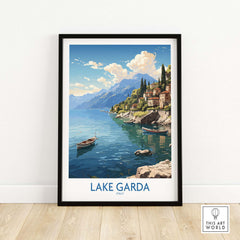 Lake Garda Wall Art