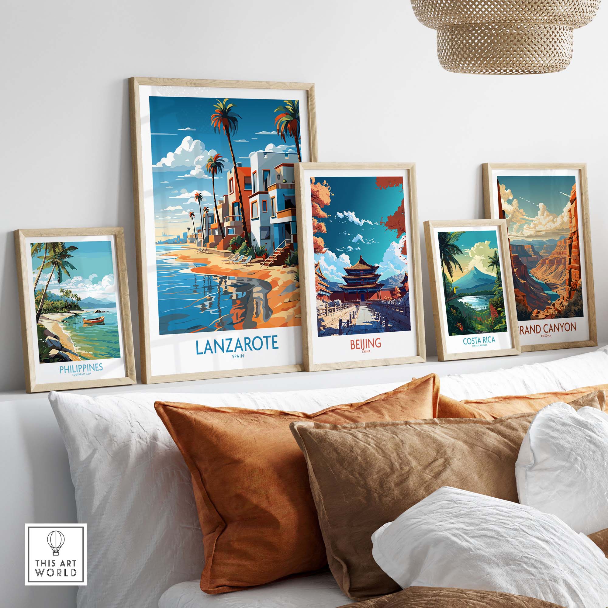 Lanzarote Travel Poster