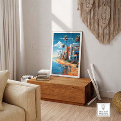 Lanzarote Travel Print