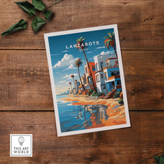 Lanzarote Travel Print