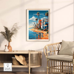Lanzarote Travel Print