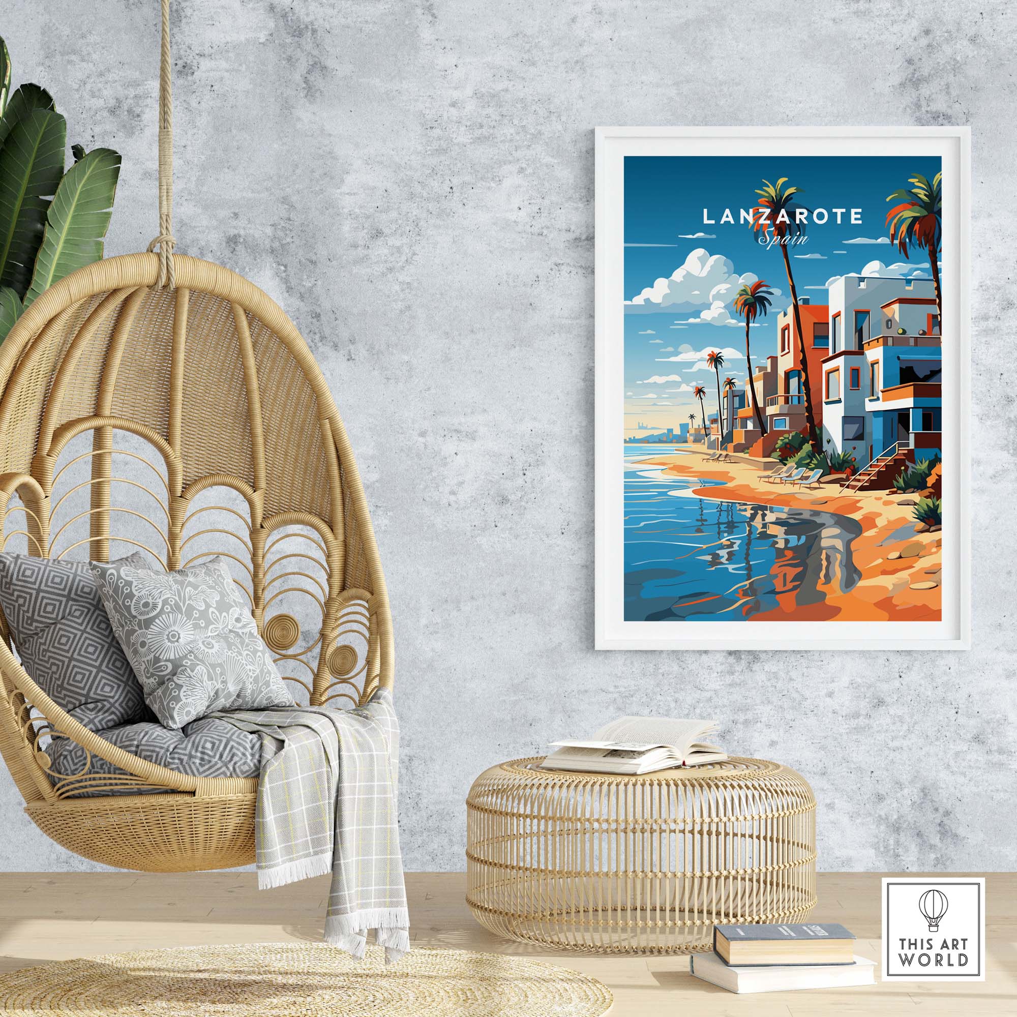 Lanzarote Travel Print