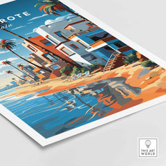 Lanzarote Travel Print