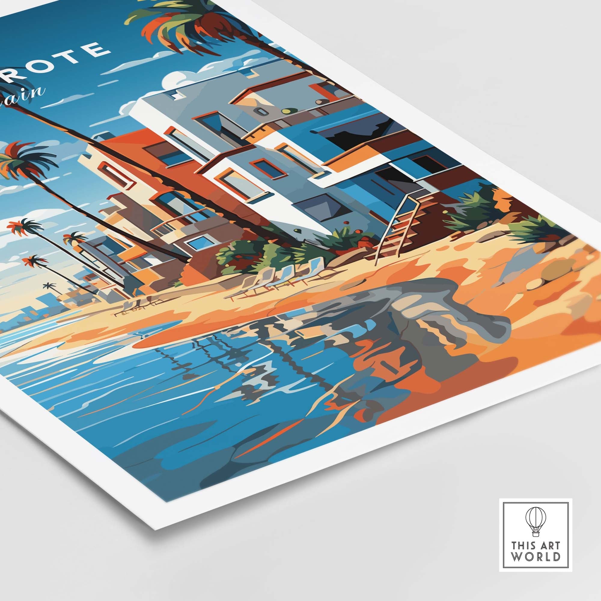 Lanzarote Travel Print