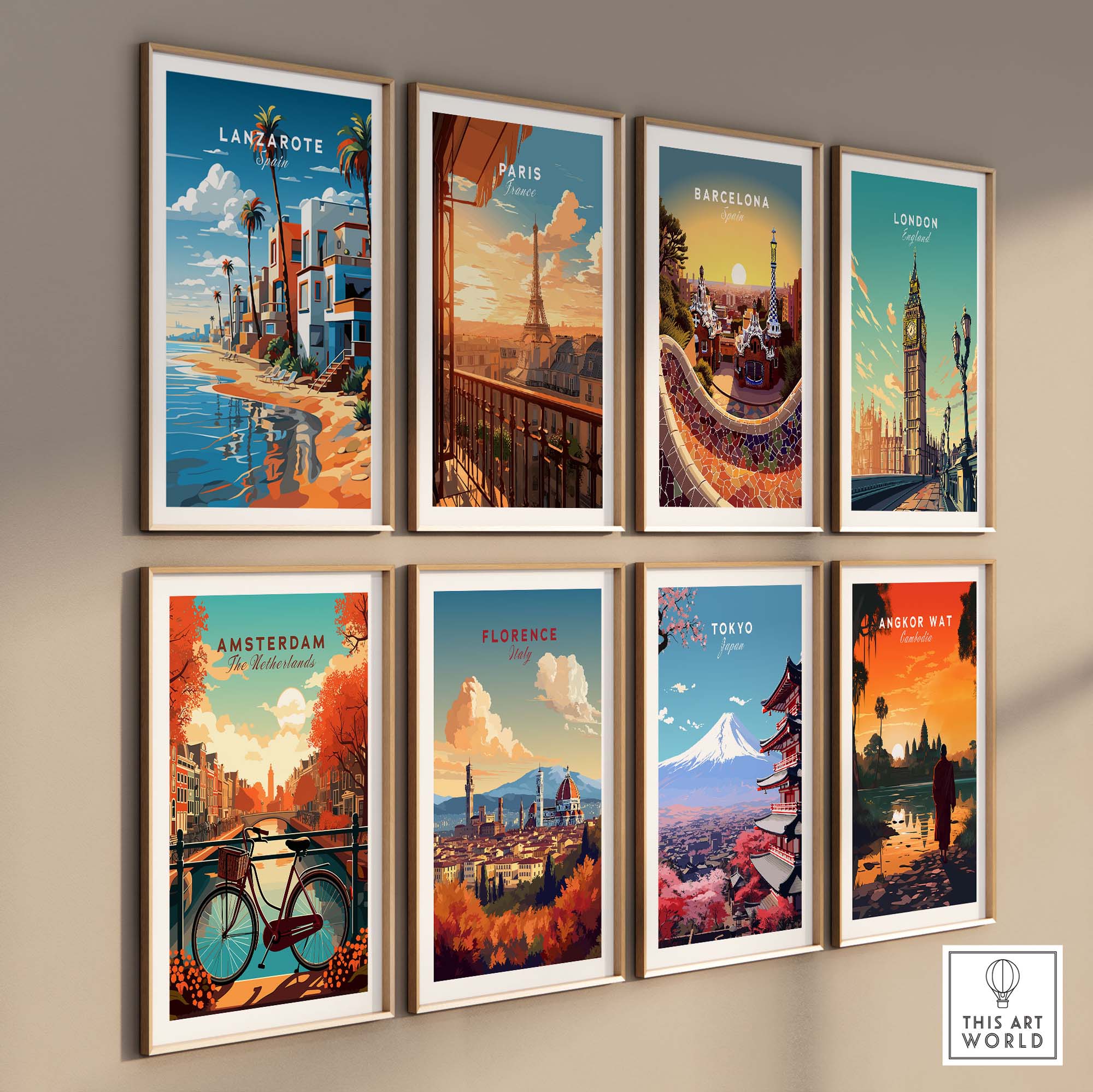 Lanzarote Travel Print