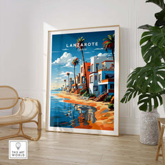 Lanzarote Travel Print