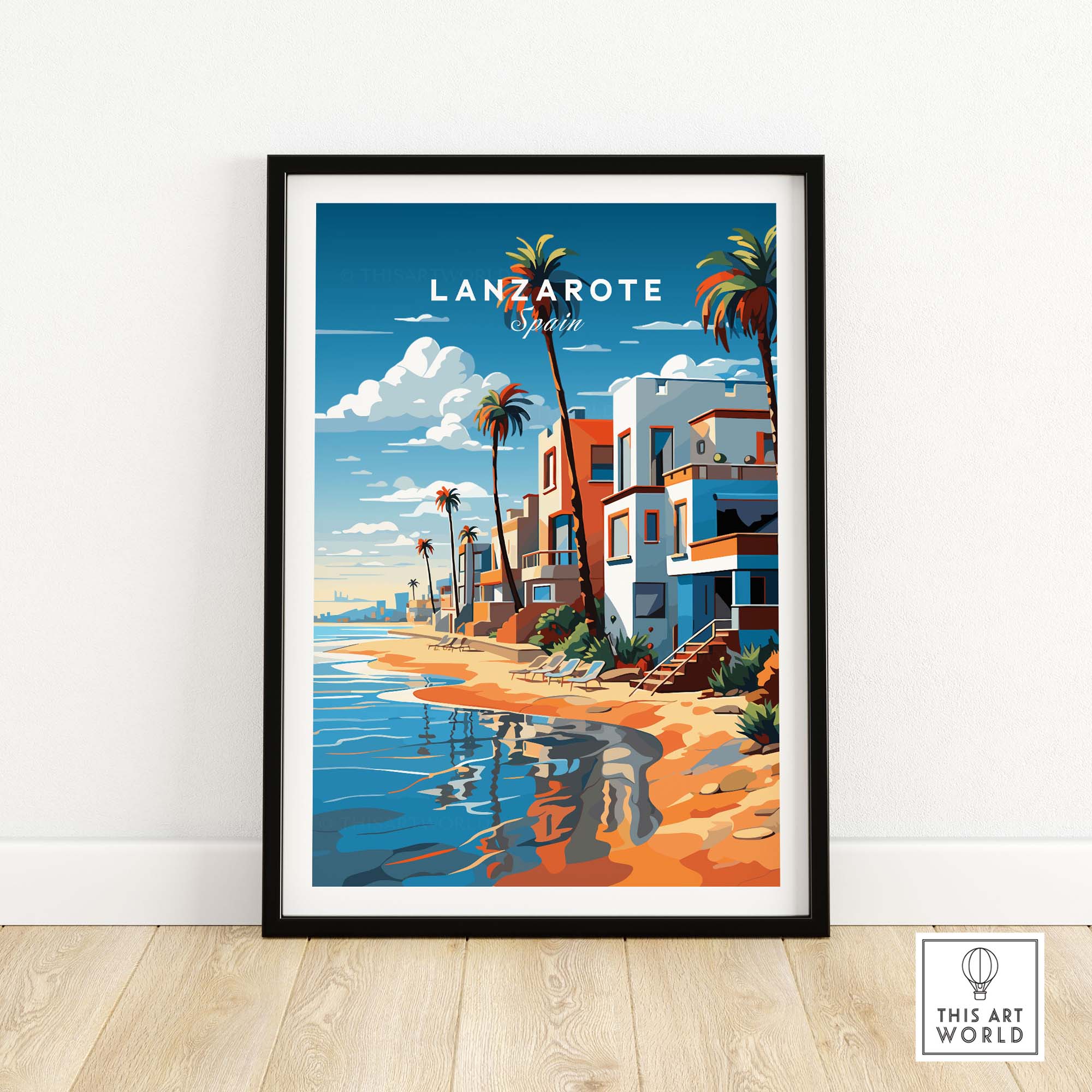 Lanzarote Travel Print