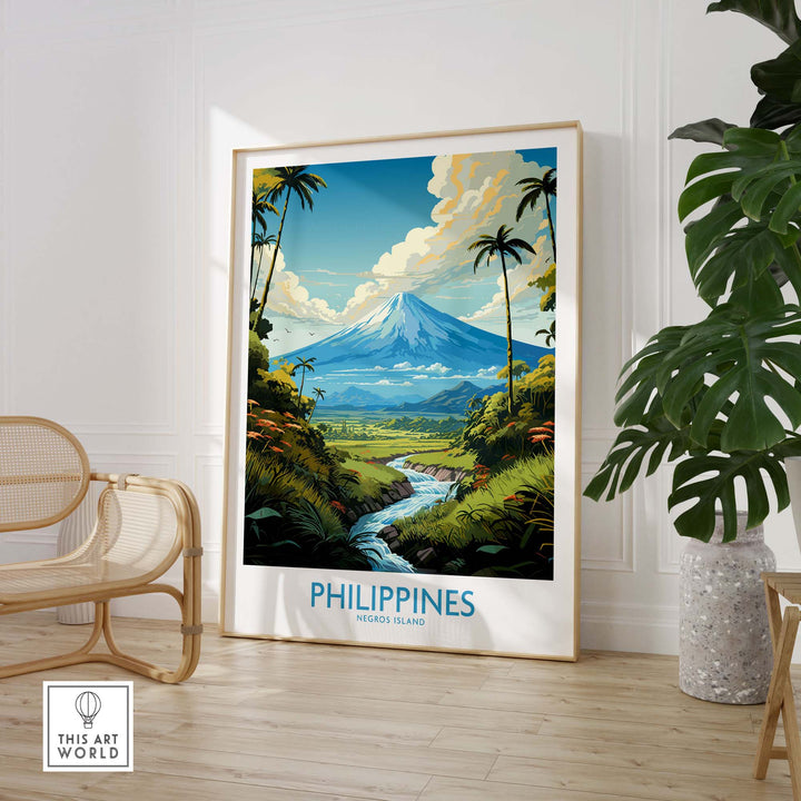 Negros Island Philippines Print