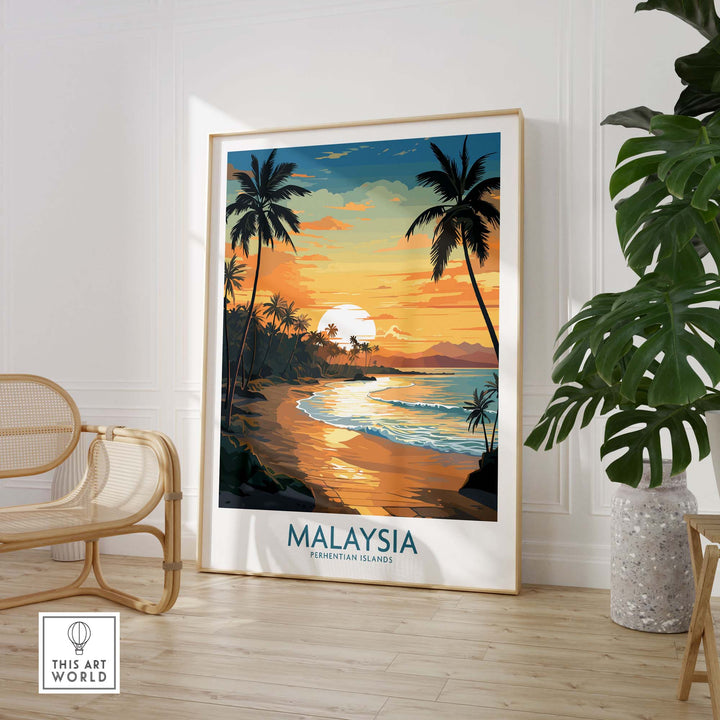 Malaysia Poster of Perhentian Islands