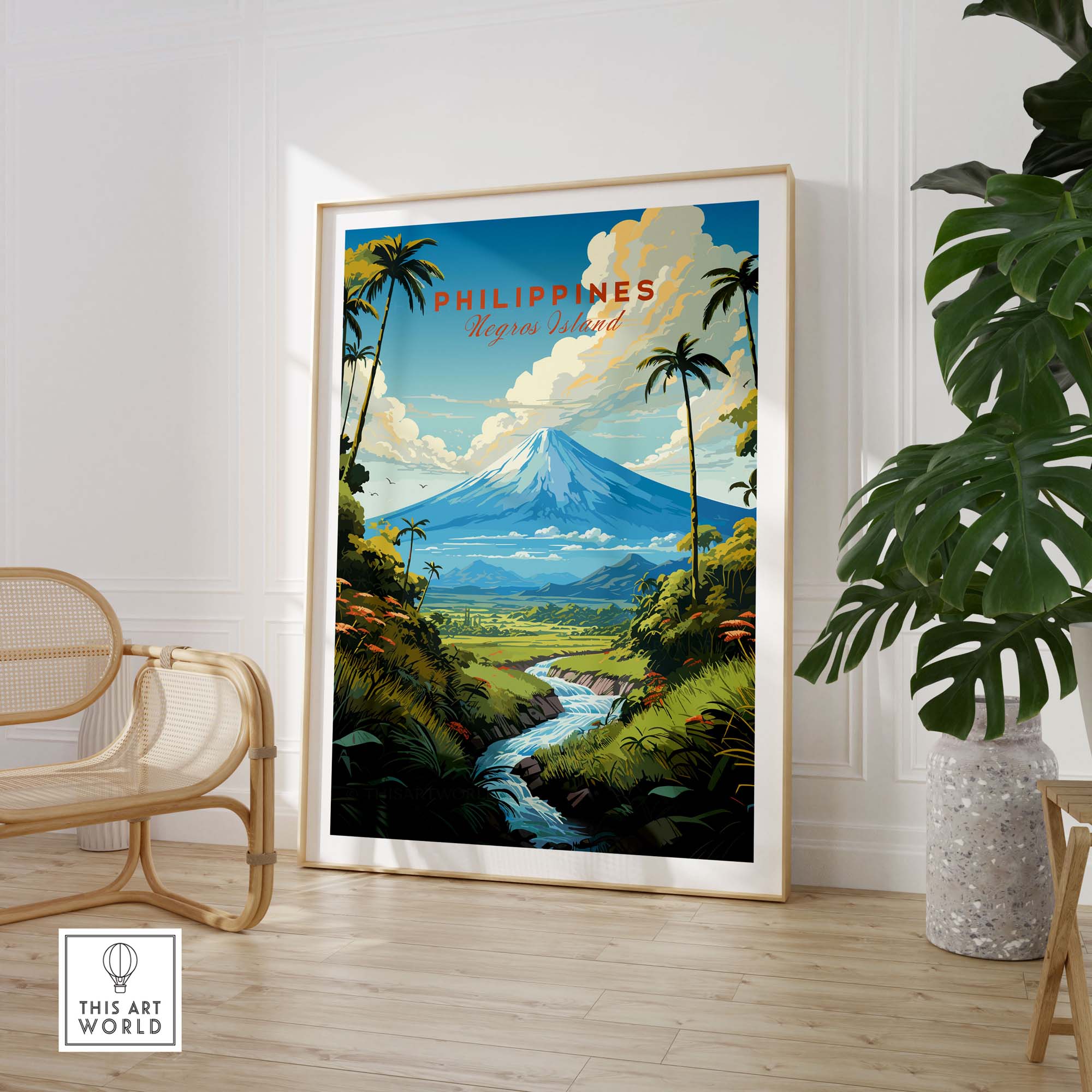 Negros Island Philippines Poster