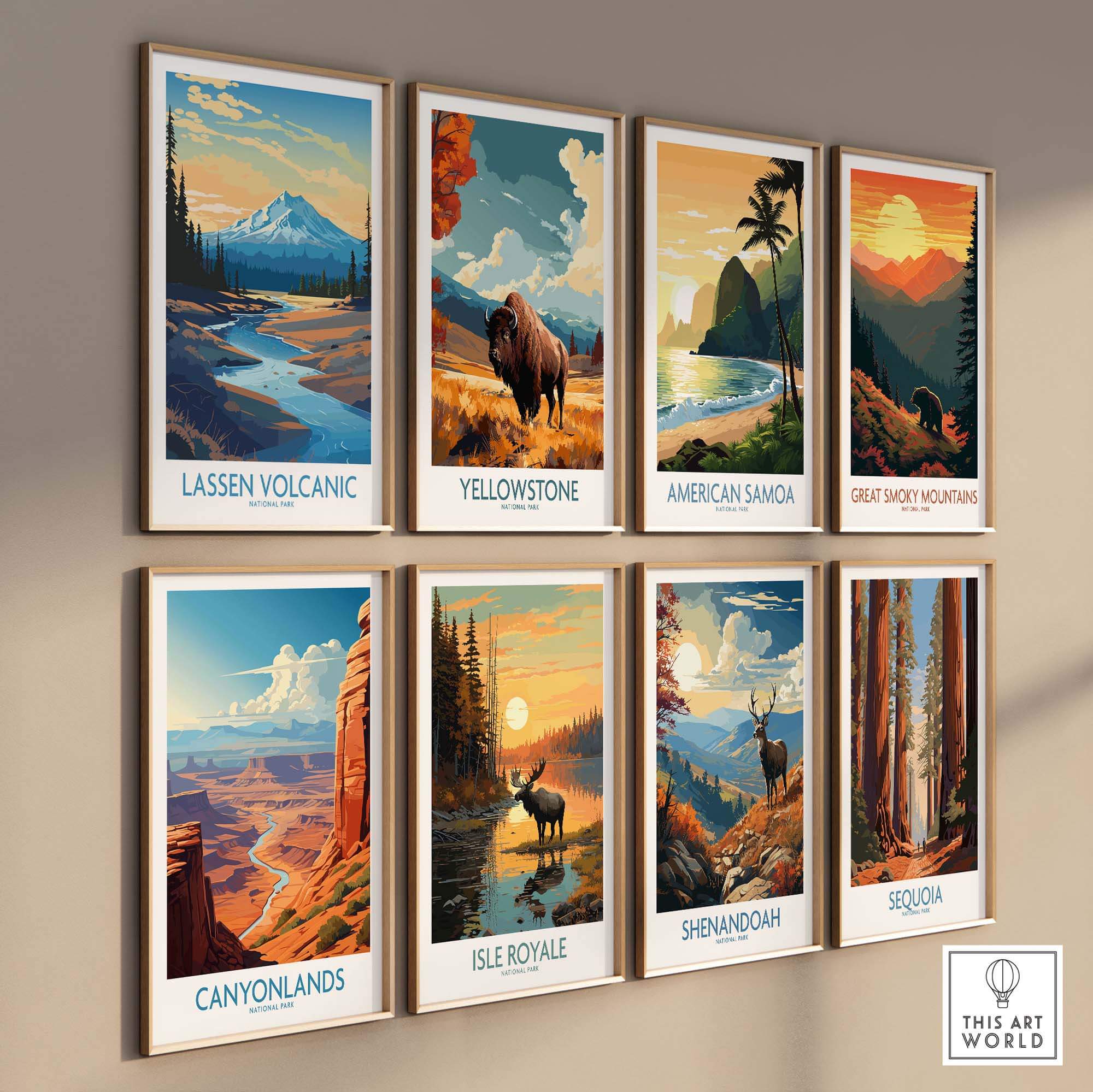 Lassen Volcanic Print