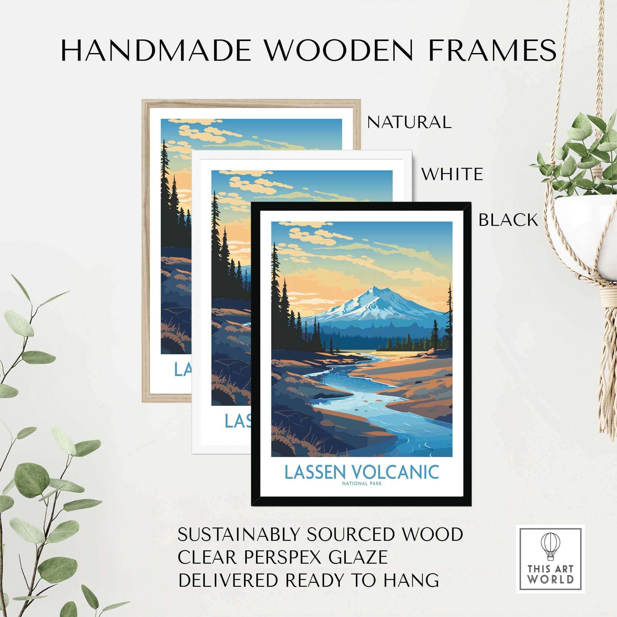 Lassen Volcanic Print