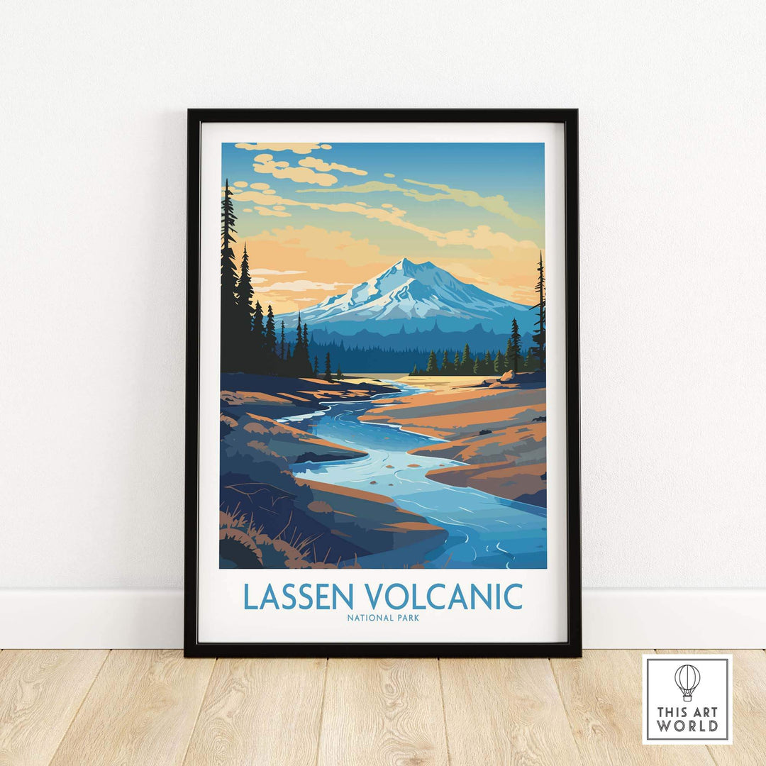 Lassen Volcanic Print
