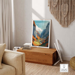Lauterbrunnen Poster Print