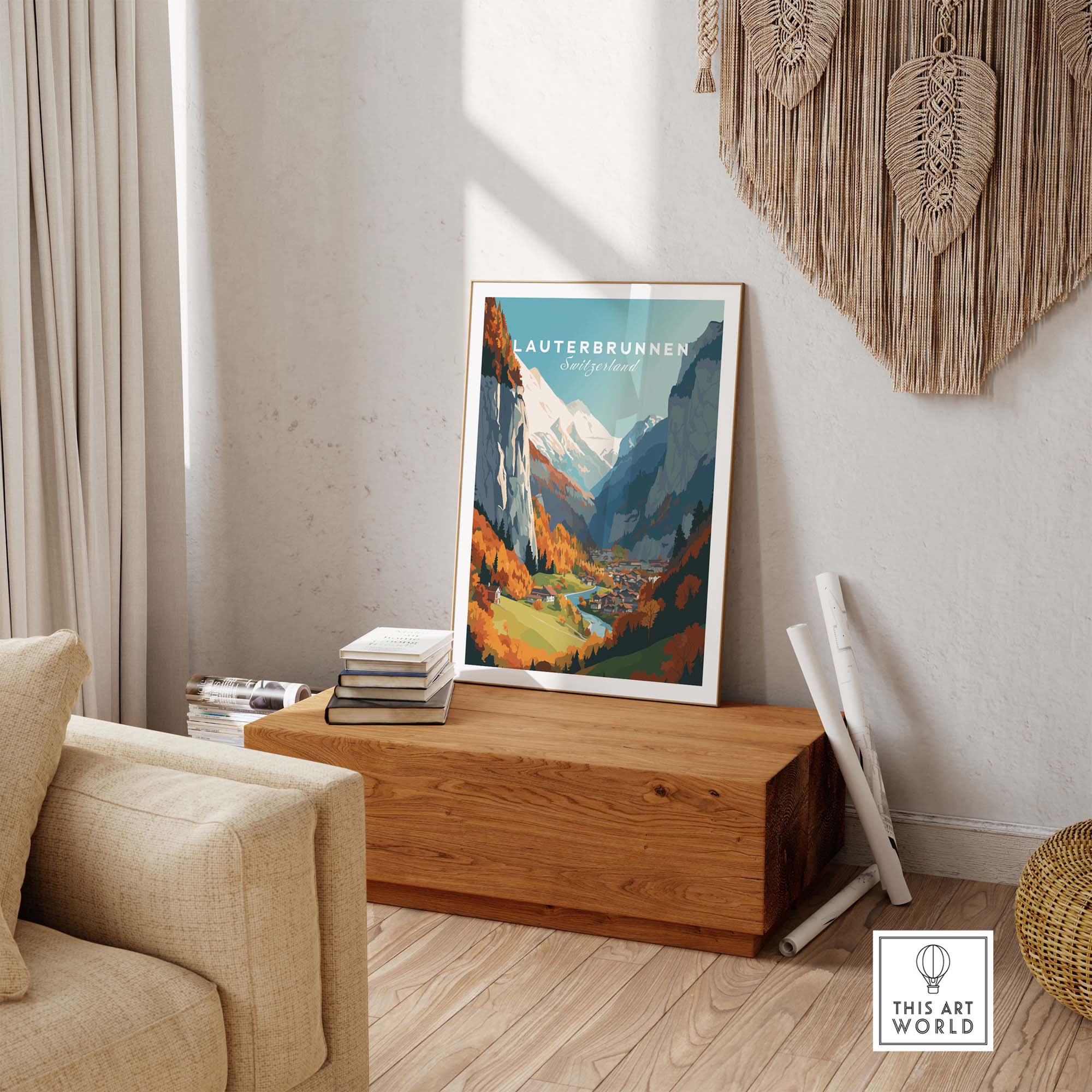 Lauterbrunnen Poster Print