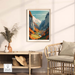 Lauterbrunnen Poster Print