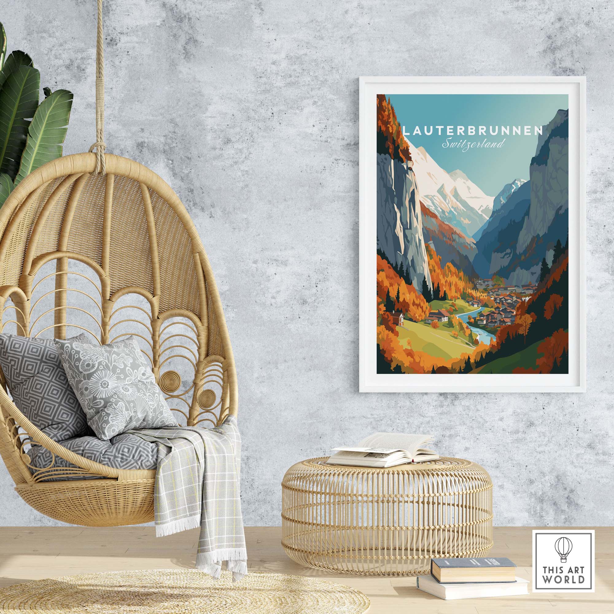 Lauterbrunnen Poster Print