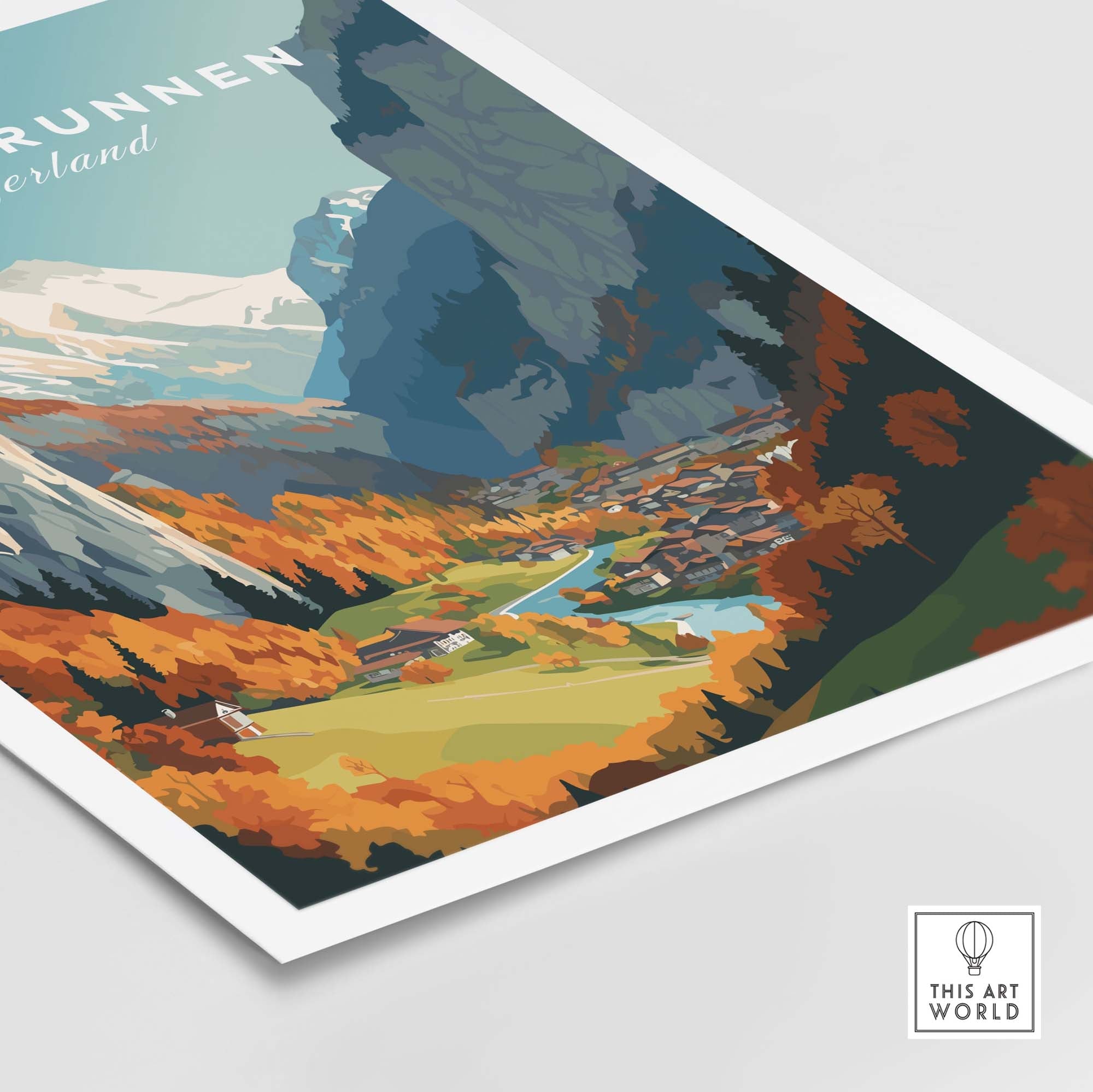 Lauterbrunnen Poster Print