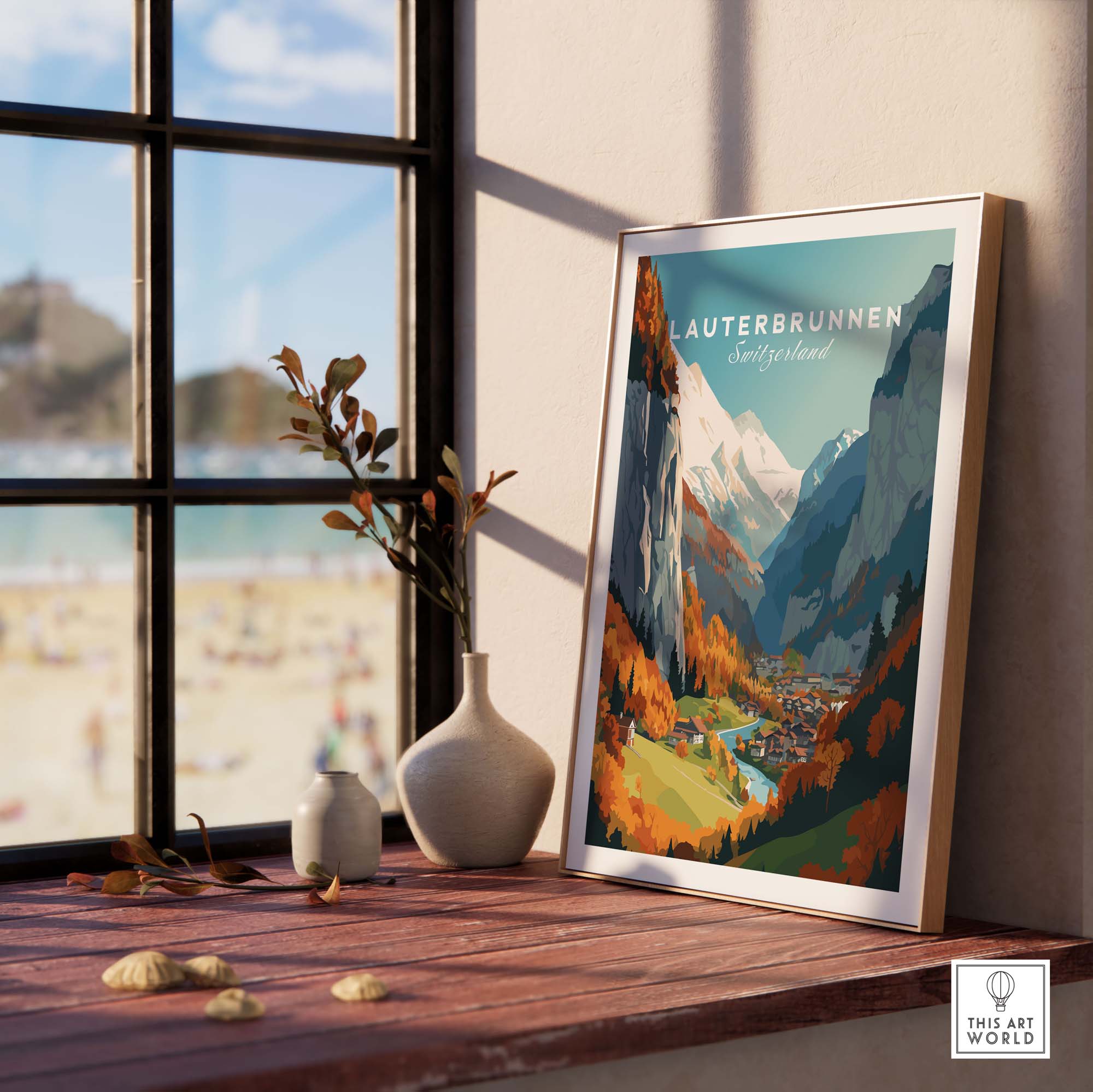 Lauterbrunnen Poster Print