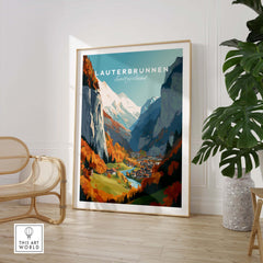 Lauterbrunnen Poster Print