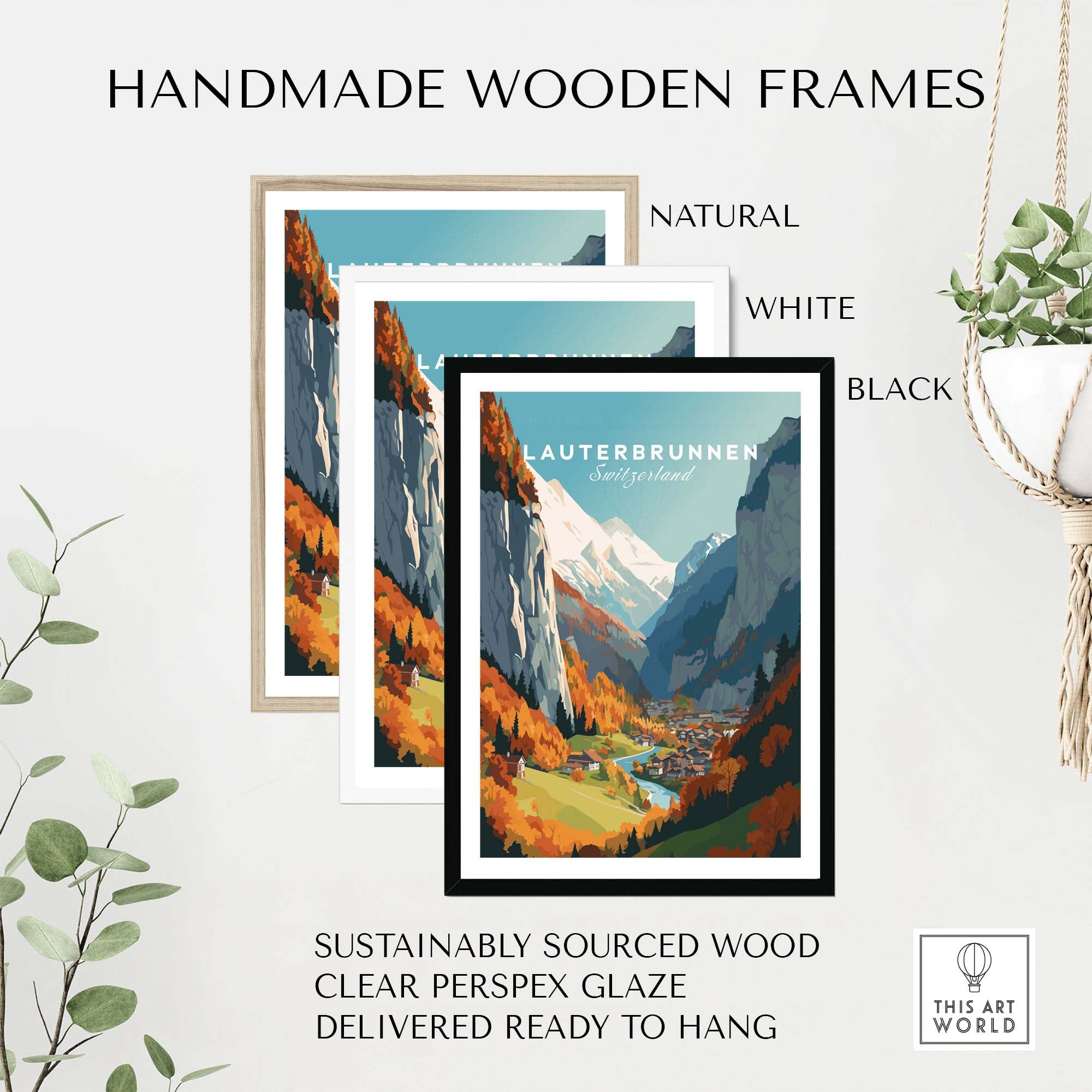 Lauterbrunnen Poster Print