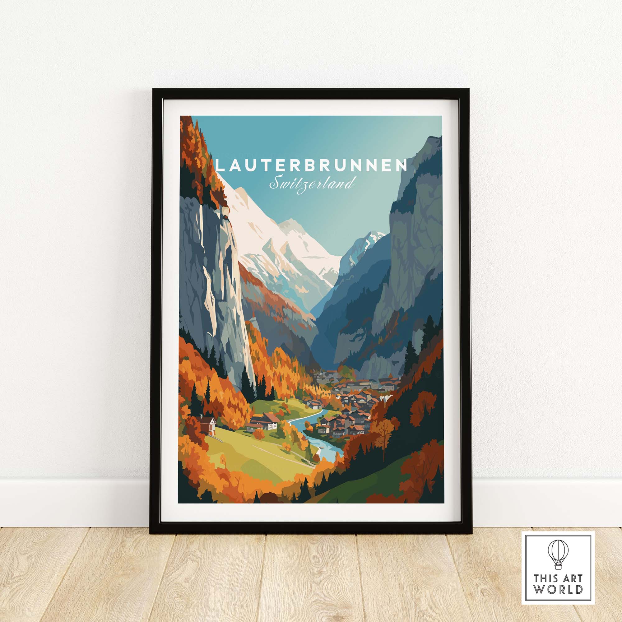 Lauterbrunnen Poster Print