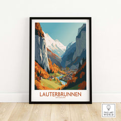 Lauterbrunnen Wall Art