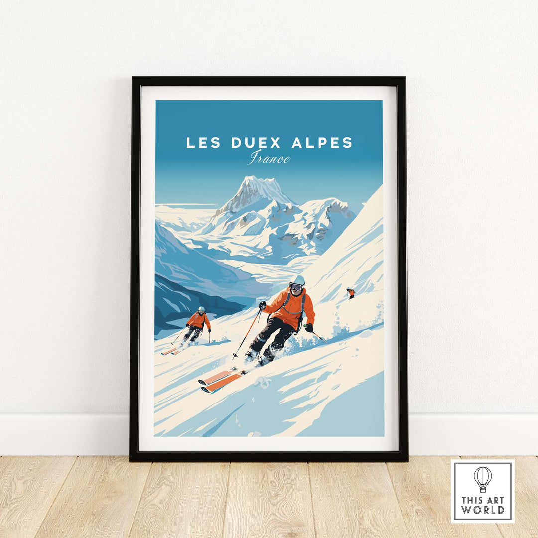 Les Deux Alpes Poster