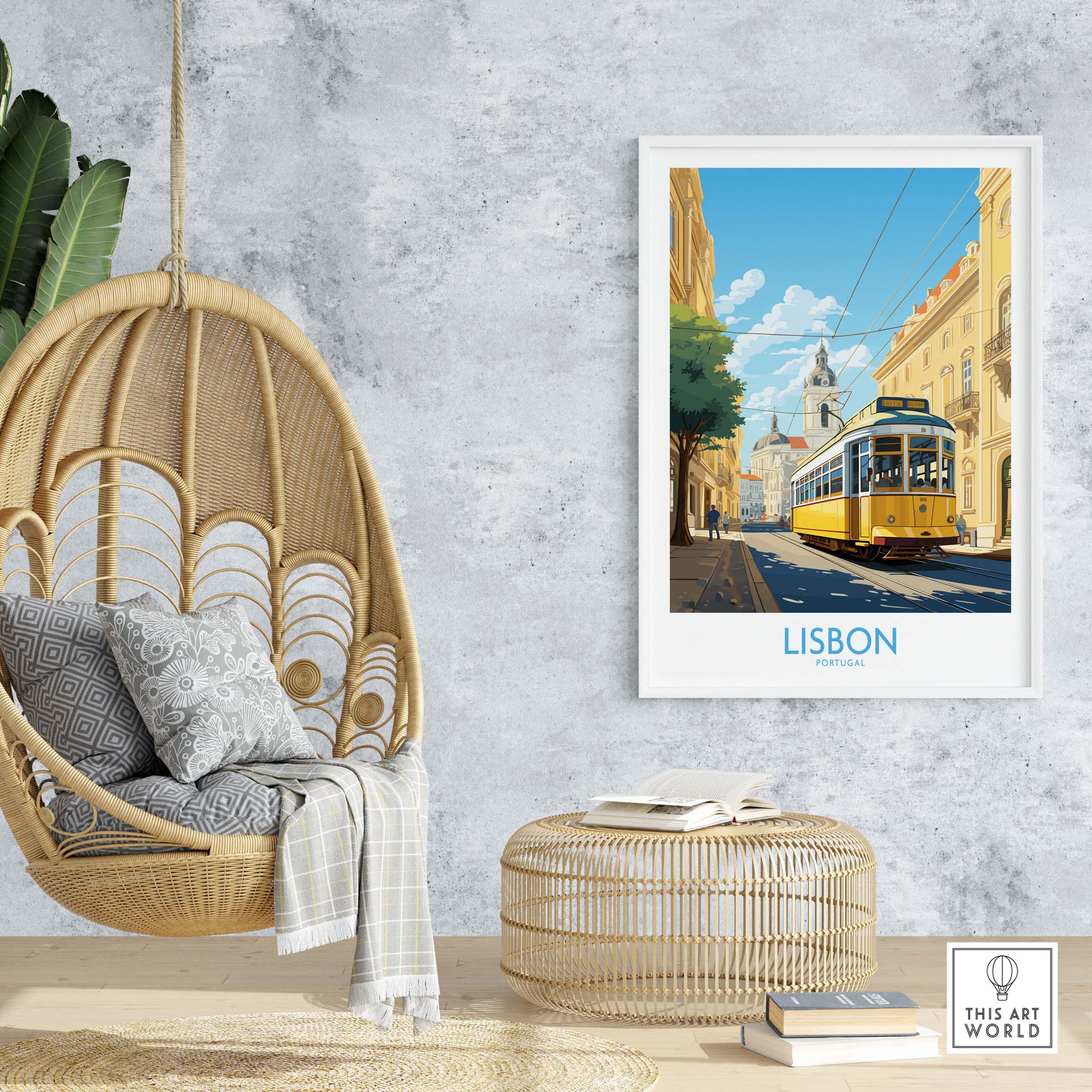 Lisbon Print Modern