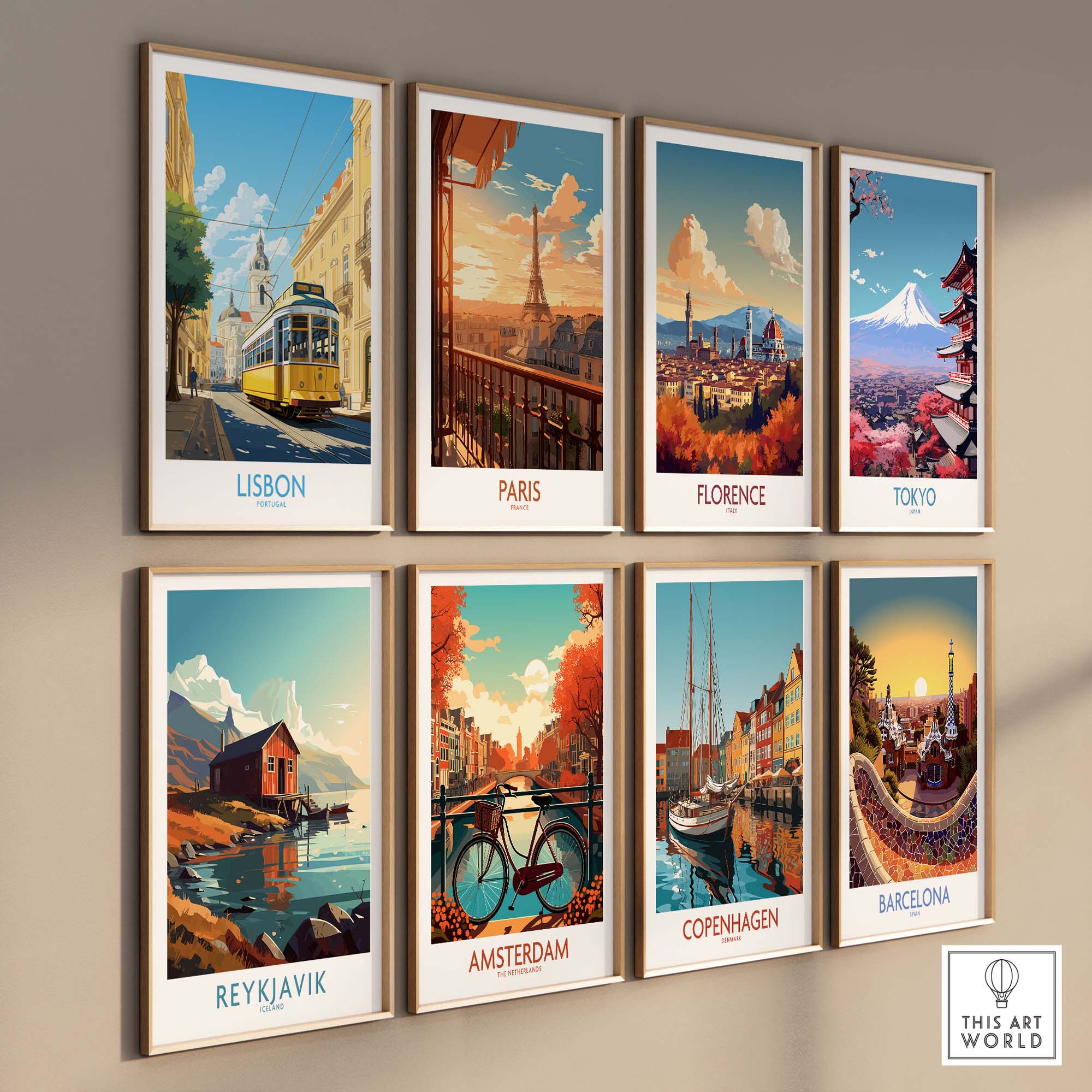 Lisbon Print Modern