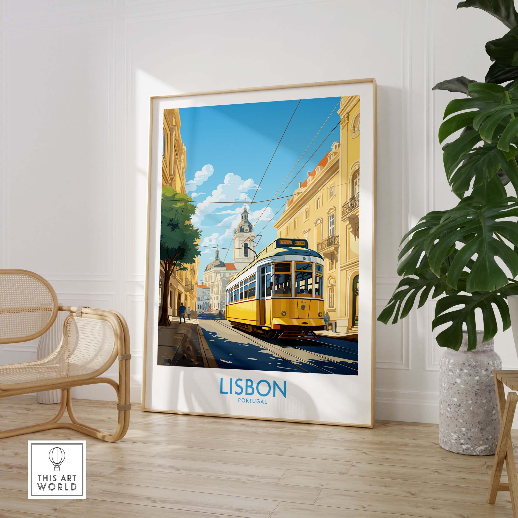 Lisbon Print Modern