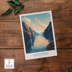 Loch Ness Print Modern