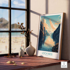 Loch Ness Print Modern