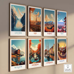 Loch Ness Print Modern