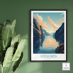 Loch Ness Print Modern